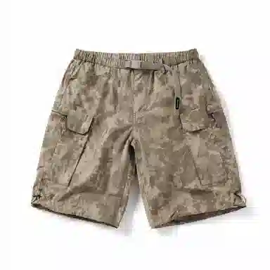 实年服工 轻薄户外多口袋五分裤宽松休闲工装短裤 男款