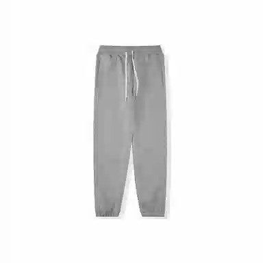 我是大卫 纯色高级感重磅宽松卫裤束脚休闲裤 男女同款