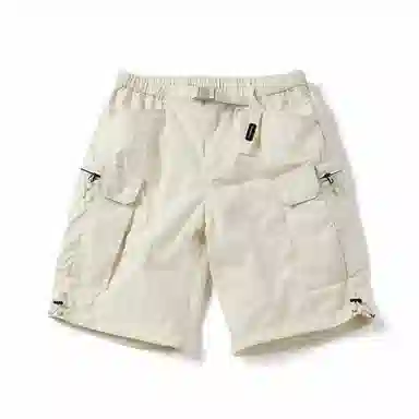 实年服工 轻薄户外多口袋五分裤宽松休闲工装短裤 男款