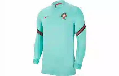 Nike Dry Strike Drill Long Sleeve Tee Green