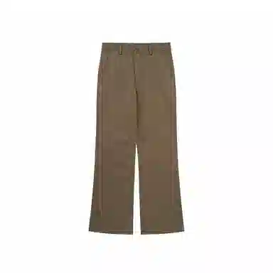 膨胀潮牌 潮牌修身中腰纯色工装休闲裤 男女同款