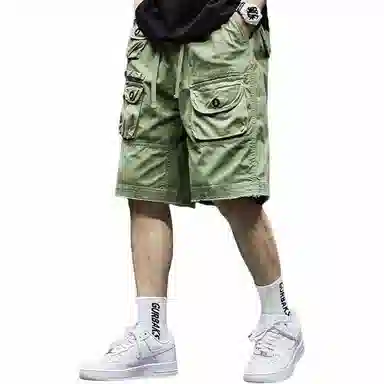 隐狼世家 美式复古五分裤 男款