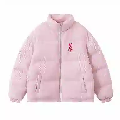 RickyisClown Swirl Rabbit Striped Jacket