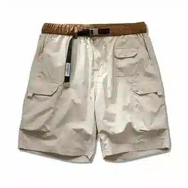 实年服工 户外休闲宽松五分运动工装短裤 男款