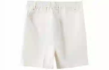 我是大卫 纯色直筒百搭简约四分休闲短裤 男女同款