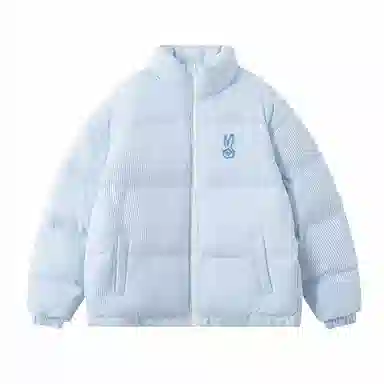 RickyisClown Swirl Rabbit Striped Jacket