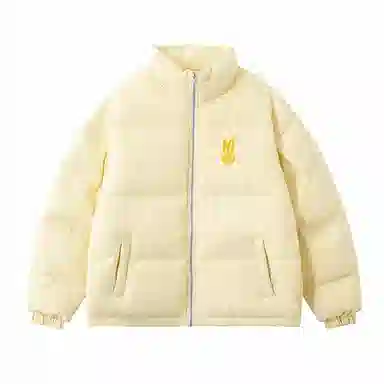 RickyisClown Swirl Rabbit Striped Jacket