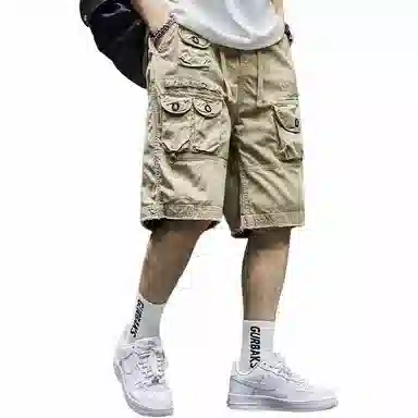 隐狼世家 美式复古五分裤 男款