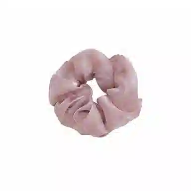 水中玉 紫色波点网纱大肠发圈高弹力耐用发绳扎头发发饰 皮筋 头绳 女款