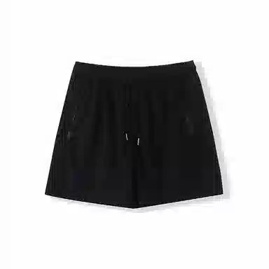 我是大卫 纯色百搭简约四分休闲短裤 男女同款