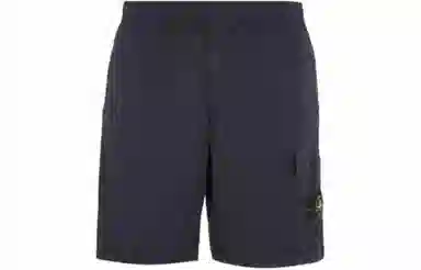 Stone Island Navy Shorts