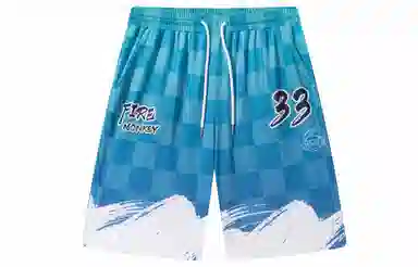 FireMonkey 23 Checkered Mesh Shorts