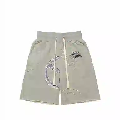xVESSEL Paisley Patchwork Shorts