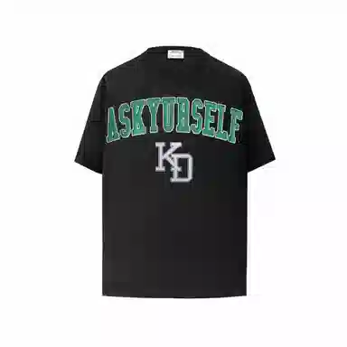 Askyurself x kd Logo T-Shirt Black