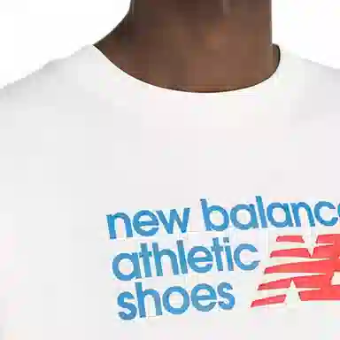 New Balance AthleticsPremiumRelaxedChestLogoT-ShirtT