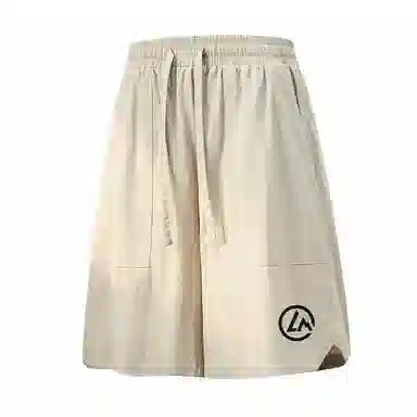 兰缪 基础户外运动简约美式复古休闲短裤 男女同款