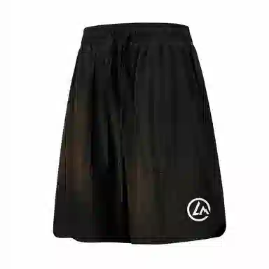 兰缪 基础户外运动简约美式复古休闲短裤 男女同款