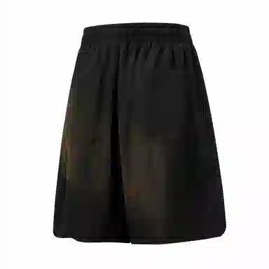 兰缪 基础户外运动简约美式复古休闲短裤 男女同款