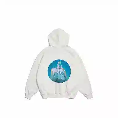 xVESSEL x Hajime Sorayama Hoodie White