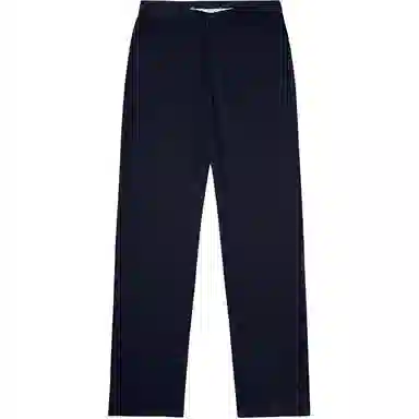 才子 商务纯色中腰长款休闲裤 男款