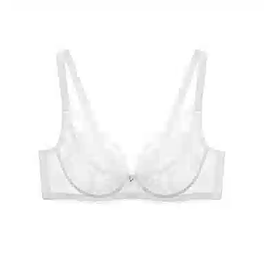 曼妮芬 蕾丝大胸显小薄软钢圈大杯文胸 女款