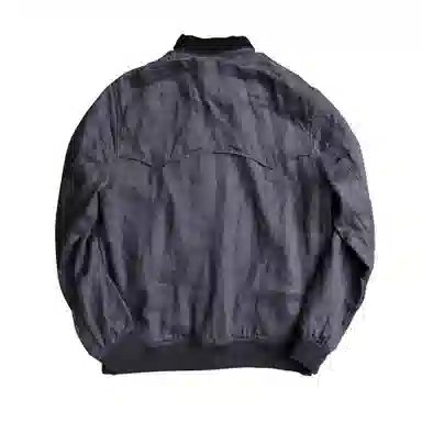 实年服工 复古老干部休闲经典百搭上衣夹克外套 男款 灰蓝黑