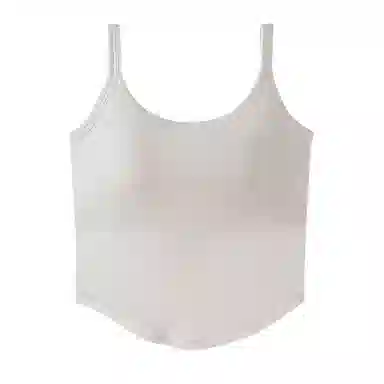 内在密码 免穿文胸大露美背内搭外穿显瘦性感辣妹不露脐吊带女款