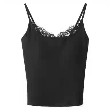 法儿家 蝶翼小个子辣妹内搭背心吊带 女款