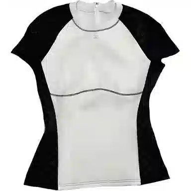 CHANEL Printed Crew Neck T-Shirt