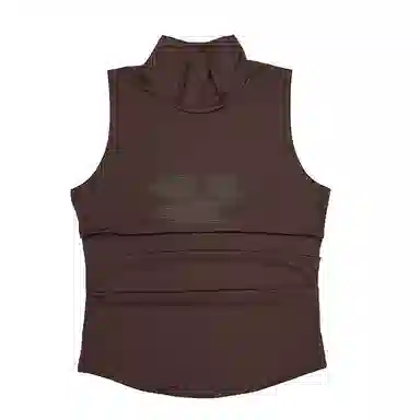 Crying Center Turtleneck Vest