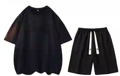 A.X.S.K Vintage Gothic Suede Set