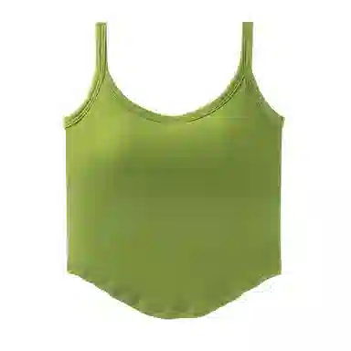 内在密码 免穿文胸大露美背内搭外穿显瘦性感辣妹不露脐吊带女款