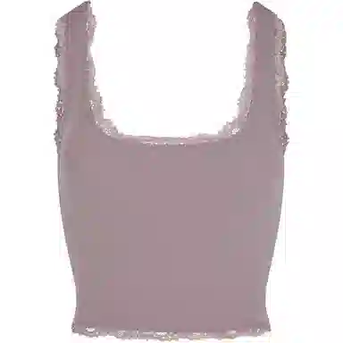 SKIMS Fits Everybody Lace Tank Zinc