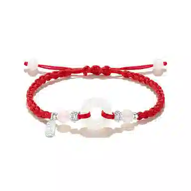 【转好运】 万娜 平安扣 平安喜乐编织小众新中式国风本命年气质轻奢复古百搭学生手饰 合金 手绳 男女同款情侣款