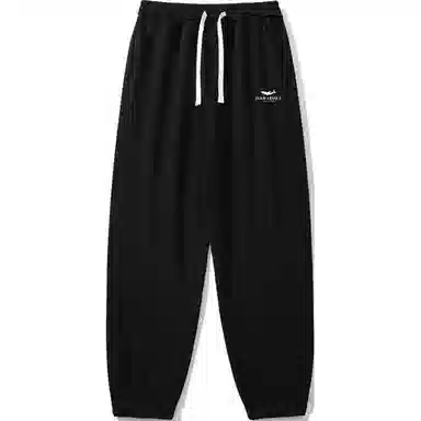 大白鲨 宽松字母直筒百搭休闲裤 男款