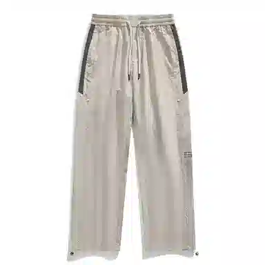 国际米兰足球俱乐部 美式简约条纹系带直筒休闲裤 男女同款