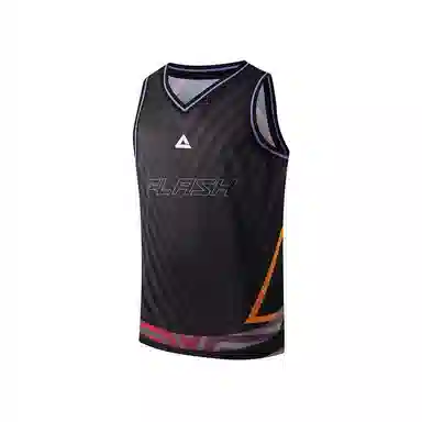 匹克 篮球文化系列 美式宽松透气简约篮球背心休闲健身跑步运动篮球服 男款 黑色