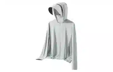 木林森 户外凉感透气防紫外线休闲轻薄速干连帽长袖防晒服 男女同款