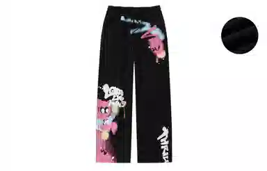 LAMLICKA Graffiti Fleece Pants