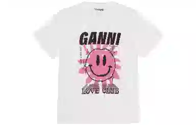 GANNI SS22 Love Club T