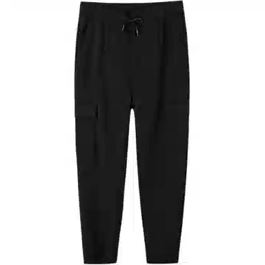 才子 修身微弹透气休闲裤 男款 黑色