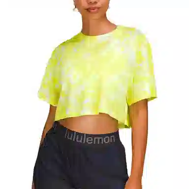 lululemon All Yours Cropped T-Shirt Resale Sold T