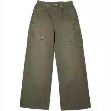 Jordan x Travis Scott FW24 Loose Fit Pocket Pants Green