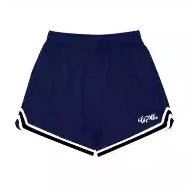TIP-OFF Letter Pattern Elastic Casual Shorts