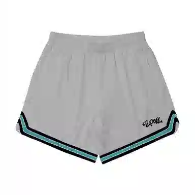 TIP-OFF Letter Pattern Elastic Casual Shorts