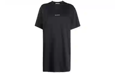 Acne Studios Black Cotton T-Shirt