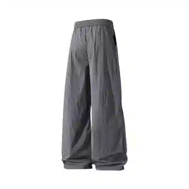 大卫贝肯 美式高街复古日常通勤宽松直筒时尚简约基础运动休闲裤 男女同款