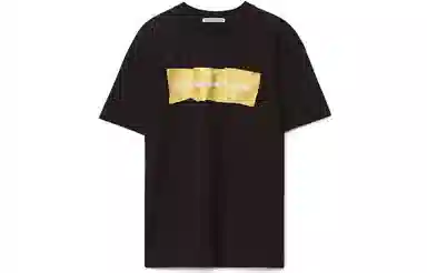 Alexander Wang SS21 Black T-Shirt
