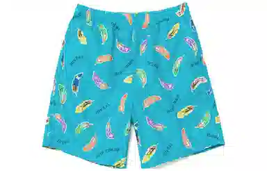 HUMAN MADE SS23 Feather Print Shorts