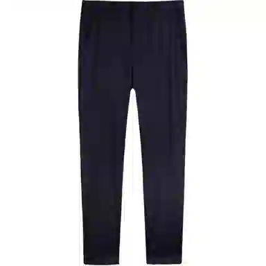 才子 修身透气纯色休闲裤 男款 黑色